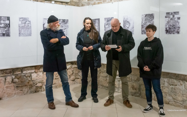 Galerija ZadArt ugostila izložbu Mirele Rakić “Stripovi-izgubljeni prostor”