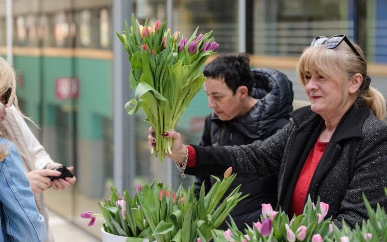 Forum žena SDP-a već sedmu godinu za organizirao akciju prodaje tulipana