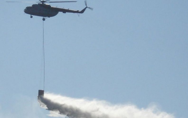 Tijekom gašenja požara na Sestrunju otpao dio helikoptera