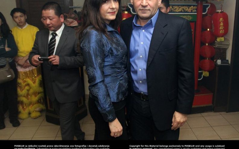 Ante i Dunja Gotovina na proslavi kineske Nove godine