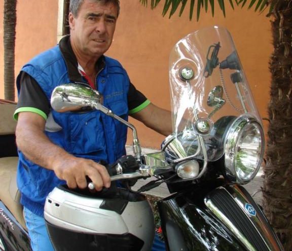 Velimir Čubrić kreće na put motociklom do Malte