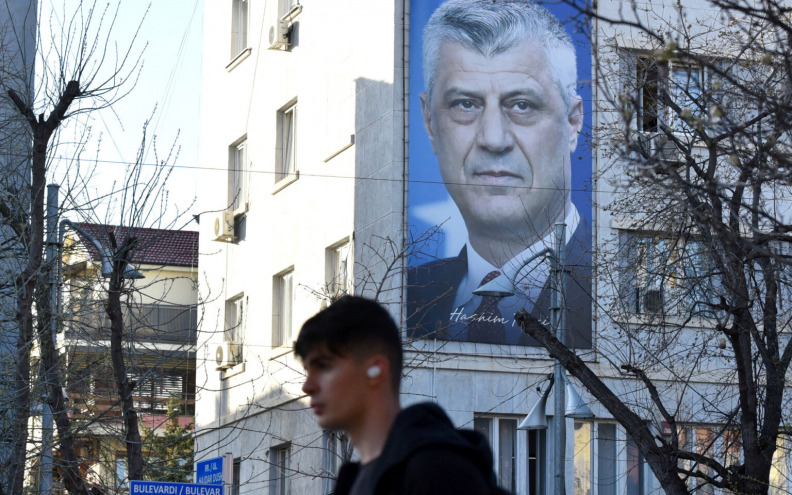 Bivši kosovski predsjednik Hashim Thaci u ponedjeljak izlazi pred Haški sud