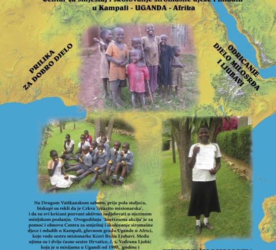 Korizmena akcija za mlade u  misiji u Ugandi
