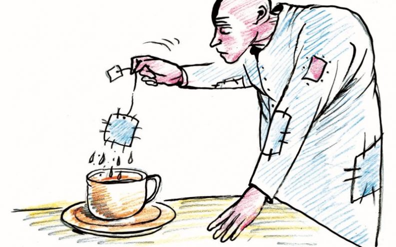 Mojmir Mihatov na izložbi najprestižnijih humorističnih crteža