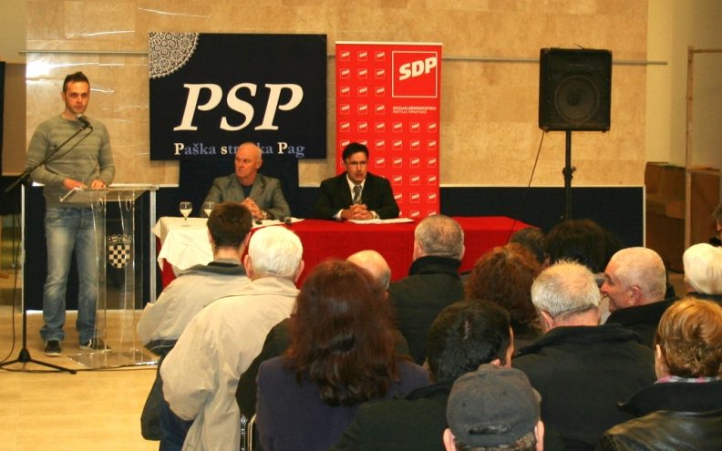 Željko Maržić kandidat koalicije PSP-SDP za gradonačelnika Paga