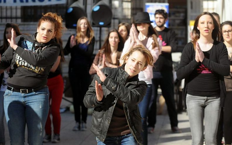 Zadar se plesom pridružio kampanji protiv nasilja nad ženama