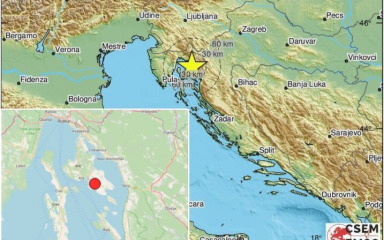 Potres magnitude 2.9 kod Drage Bašćanske, osjetio se po cijelom Krku