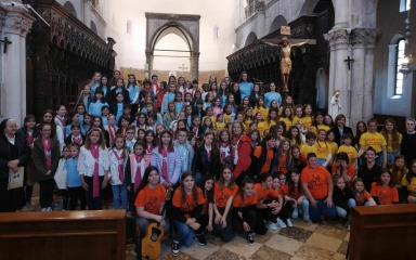 U katedrali Sv. Stošije održan tradicionalni festival dječjih župnih zborova
