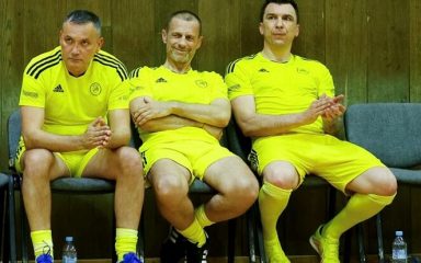 Marijan Kustić s Aleksanderom Čeferinom nastupio na humanitarnoj utakmici u slovenskoj Litiji