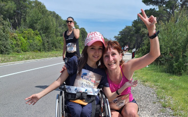 Mlada Zadranka u kolicima prešla čak 14 kilometara!
