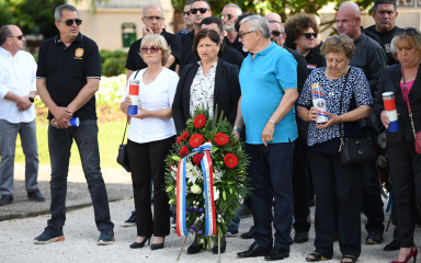Odana počast braniteljima koji su dali svoj život u stvaranju Hrvatske