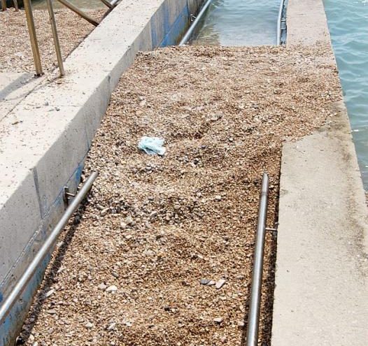 Bagerom konačno poravnana plaža za invalide
