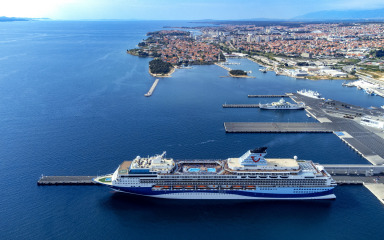 Zadar postao poželjnija destinacija za velike kruzere