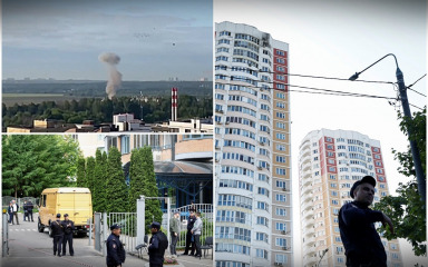 Moskva rano jutros napadnuta dronovima! Pogođeno je nekoliko zgrada