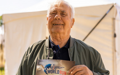 Roko Andabaka je s 91 godinom najstariji sudionik Wings for Life utrke