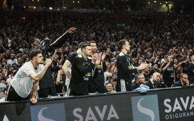 Partizan pred više od 22 tisuće gledatelja u Štark Areni stigao do sedmog naslova prvaka ABA lige