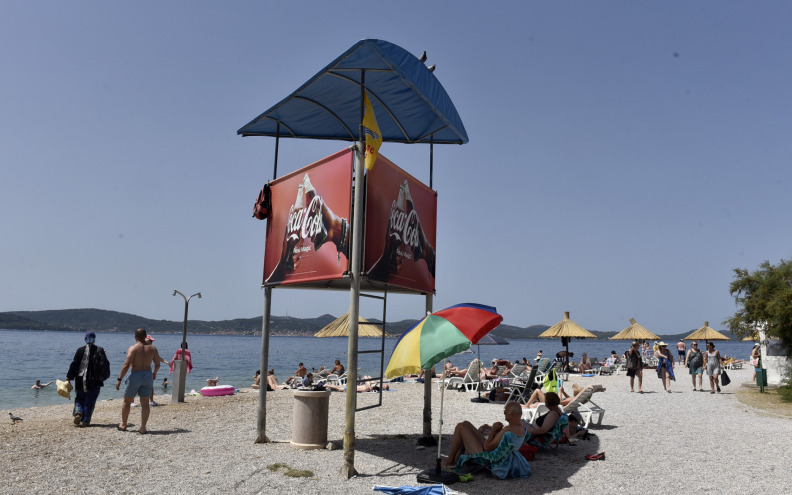 Spasilačka služba djeluje samo na šest županijskih plaža te na plivalištu Višnjik