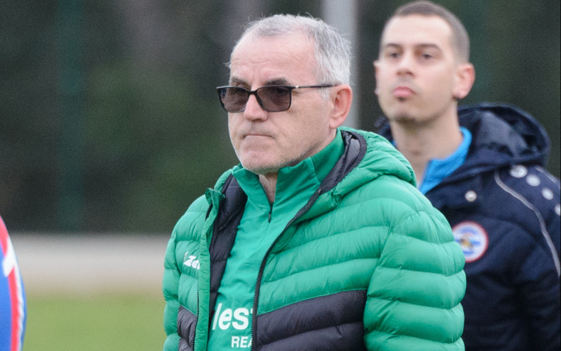 Vlado Mandić, trener nogometaša Bibinja: 