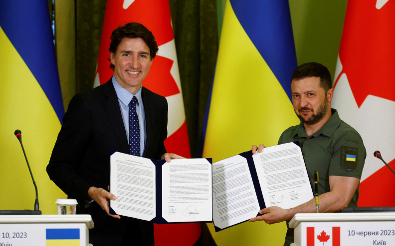 Kanadski premijer posjetio Kijev u znak potpore