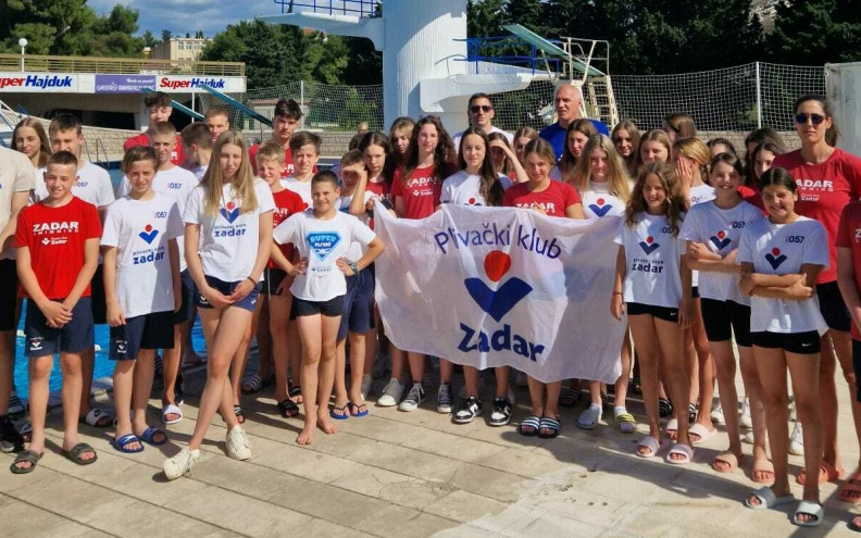 Plivanje: Zadru čak 15 medalja na Prvenstvu Dalmacije
