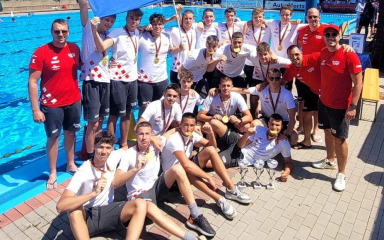 Vaterpolski turnir Šest nacija za uzrast do 15 godina: Hrvatska prva, odlični nastupi Tonija Galušića