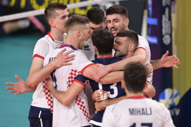 Hrvatski odbojkaši izgubili i treću utakmicu u skupini Europske lige, osvojili su dva seta u Skoplju
