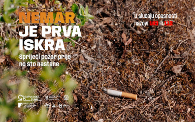 Novi spotovi Hrvatskih šuma upozoravaju na uzroke požara