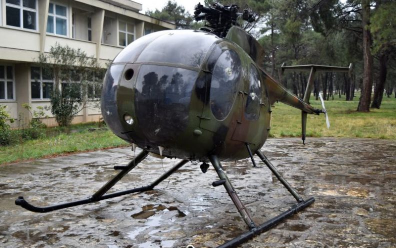 U Zemunik stigao američki helikopter Hughes MD500D