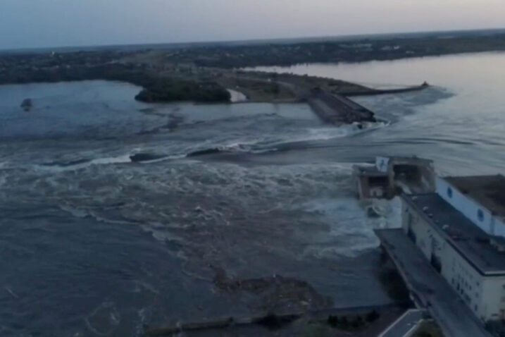 Europska unija osudila uništenje brane na Dnjepru