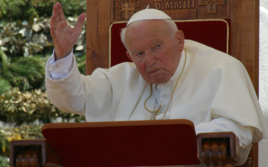 Govor pape Ivana Pavla II. na molitvi Šestoga časa u Zadru
