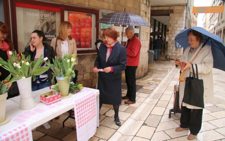 Zadrani tulipanima pomagali Zakladu Ana Rukavina