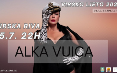 Prvi put na otoku Viru pjevat će Alka Vuica