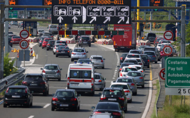 Hrvatskim autocestama proteklog je vikenda prošlo nešto više od milijun vozila