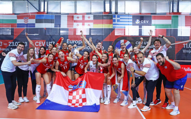 Hrvatska ženska odbojkaška kadetska reprezentacija osvojila broncu na Europskom prvenstvu
