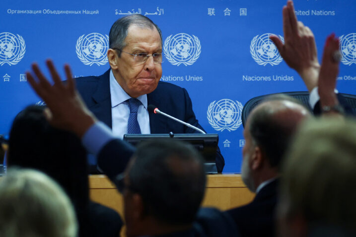 Lavrov: Sukob neće završiti dok Zapad ne odustane od planova da porazi Moskvu