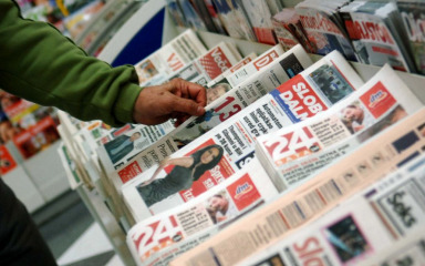Objavljeni podaci o prodaji novina u Hrvatskoj: Najprodavaniji dnevnik je “24 sata”