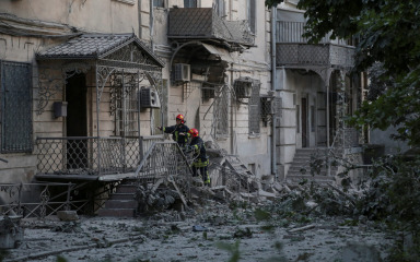 U napadu na Odesu oštećena slavna Katedrala Preobraženja