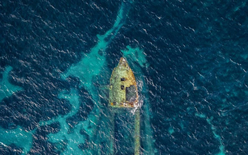 Olupina talijanskog broda skriveni je dragulj Dugog otoka