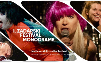 Objavljen program prvog Zadarskog festivala monodrame, evo detalja