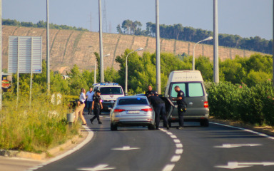 [FOTO] U prometnoj nesreći na Jadranskoj cesti poginuo muškarac