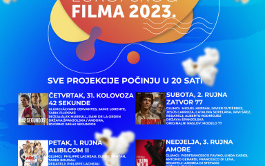 Najtraženiji europski filmski naslovi stižu u Bibinje