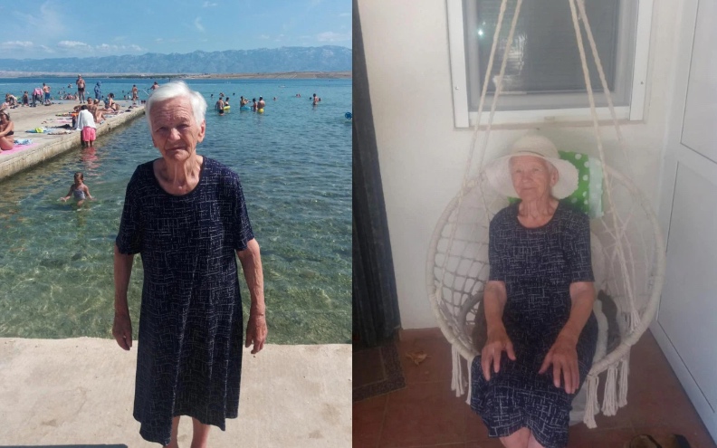 89-godišnja bakica iz Međimurja prvi put došla na more – i to na Vir