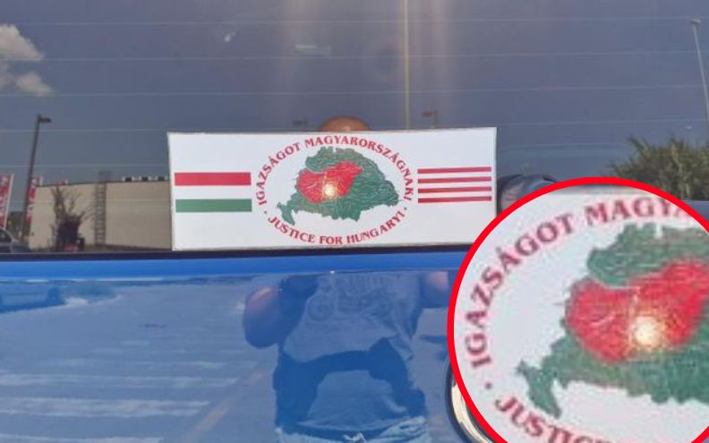 [FOTO] Mađarski turisti u Zadar stigli s naljepnicom Velike Mađarske!