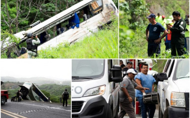 Najmanje 18 poginulih u nesreći autobusa punog migranata