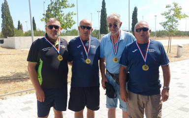 Ekipa HVIDR-a Zadar osvojila zlato na boćarskom turniru u Šibeniku