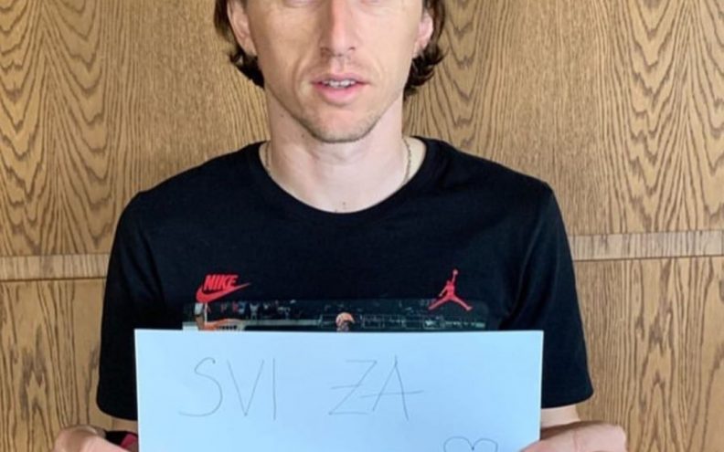 I kapetan Hrvatske nogometne reprezentacije Luka Modrić uključio se u akciju za pomoć Mili Rončević