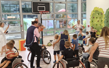 Djeca iz Latice učila igrati košarku u kolicima: ‘Svi su u vrtiću oduševljeni…’
