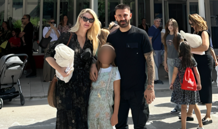 Iris i Marko Livaja dopratili kćer u školu: 'Naš mali prvašić'