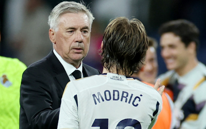 Ancelotti: Modrić nije kriv za poraz od Atletica
