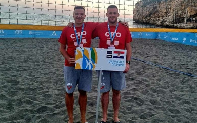 Sveučilišno Europsko prvenstvo u odbojci na pijesku: Zadrani predstavljaju Hrvatsku među 24 para